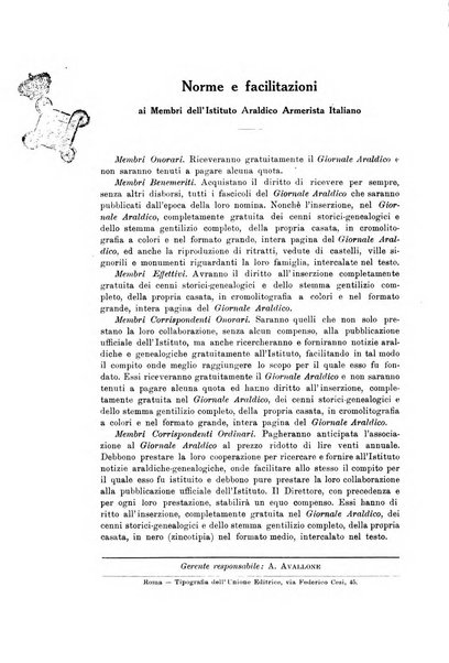 Giornale araldico-storico-genealogico pubblicazione ufficiale dell'Istituto araldico armerista italiano