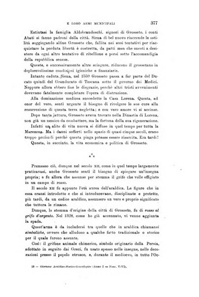 Giornale araldico-storico-genealogico pubblicazione ufficiale dell'Istituto araldico armerista italiano