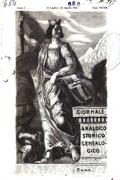 Giornale araldico-storico-genealogico pubblicazione ufficiale dell'Istituto araldico armerista italiano