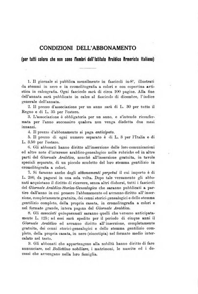 Giornale araldico-storico-genealogico pubblicazione ufficiale dell'Istituto araldico armerista italiano