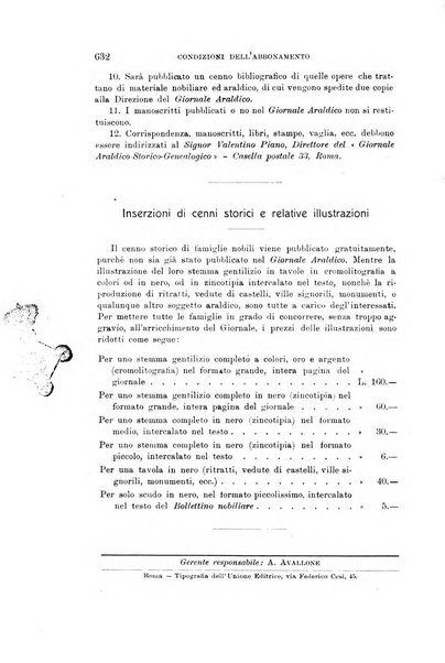 Giornale araldico-storico-genealogico pubblicazione ufficiale dell'Istituto araldico armerista italiano