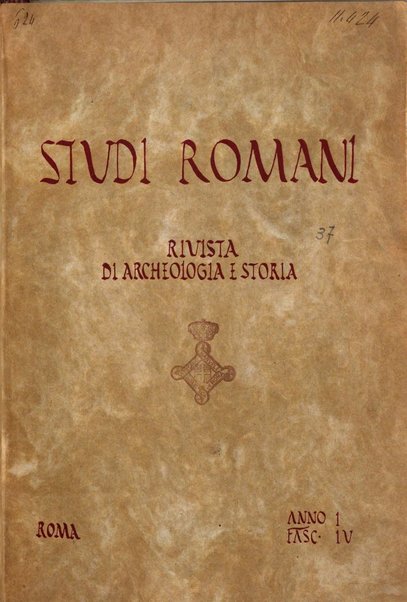 Studi romani rivista di archeologia e storia