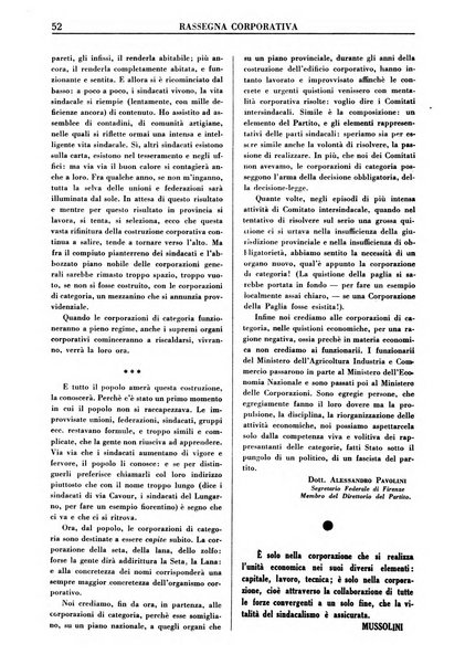 Rassegna corporativa rivista bimestrale di diritto ed economia