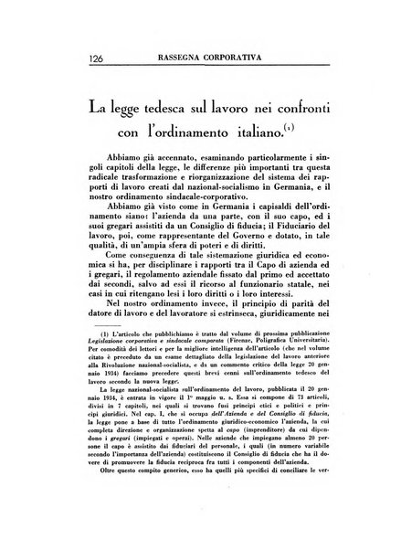 Rassegna corporativa rivista bimestrale di diritto ed economia