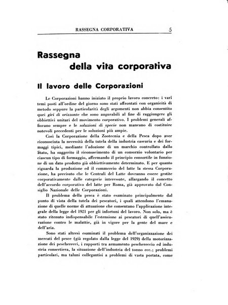 Rassegna corporativa rivista bimestrale di diritto ed economia