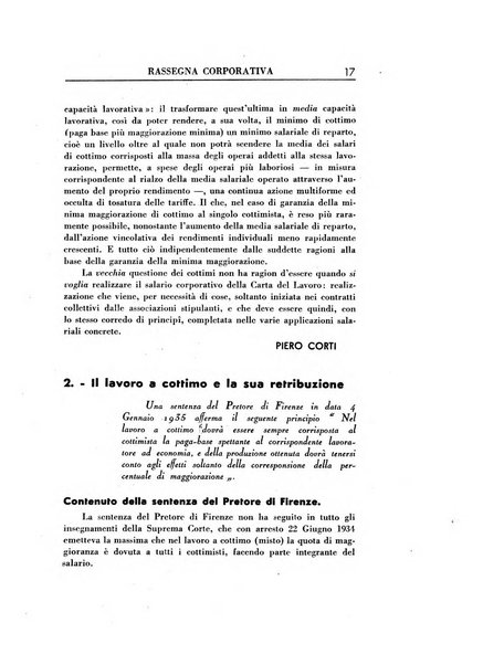 Rassegna corporativa rivista bimestrale di diritto ed economia