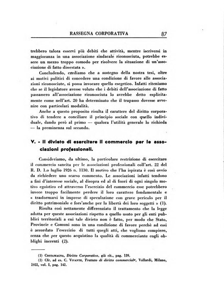 Rassegna corporativa rivista bimestrale di diritto ed economia