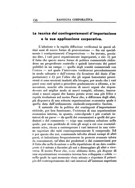 Rassegna corporativa rivista bimestrale di diritto ed economia