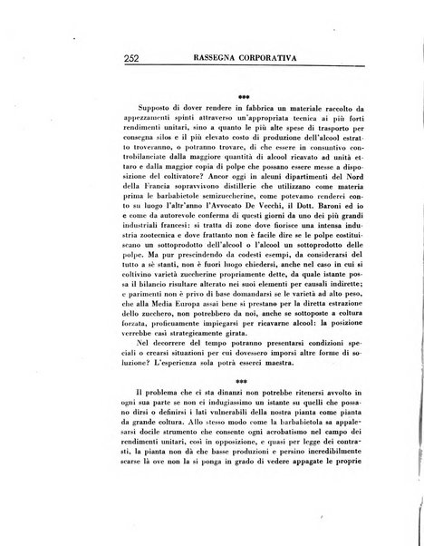 Rassegna corporativa rivista bimestrale di diritto ed economia