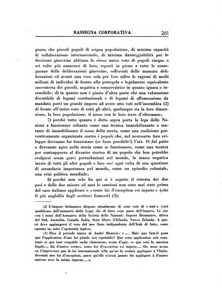 Rassegna corporativa rivista bimestrale di diritto ed economia