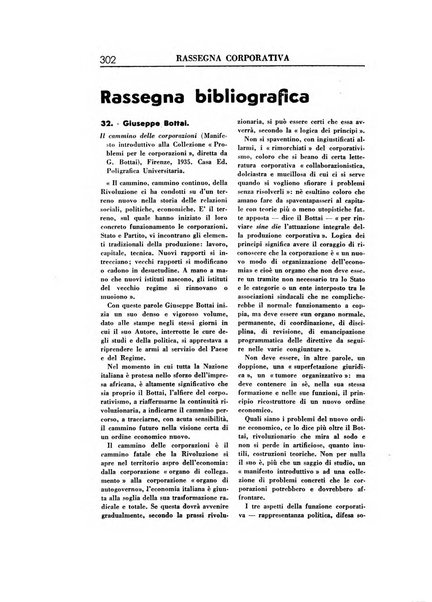 Rassegna corporativa rivista bimestrale di diritto ed economia