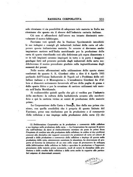 Rassegna corporativa rivista bimestrale di diritto ed economia