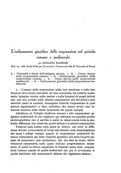 Rassegna corporativa rivista bimestrale di diritto ed economia