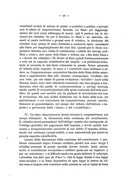 Rassegna corporativa rivista bimestrale di diritto ed economia