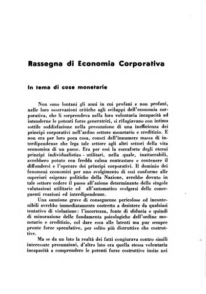 Rassegna corporativa rivista bimestrale di diritto ed economia