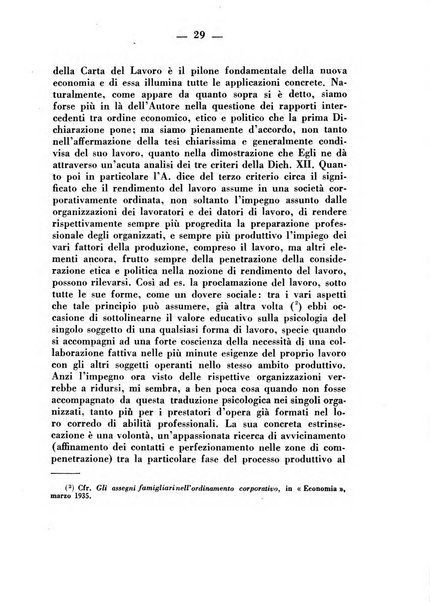 Rassegna corporativa rivista bimestrale di diritto ed economia