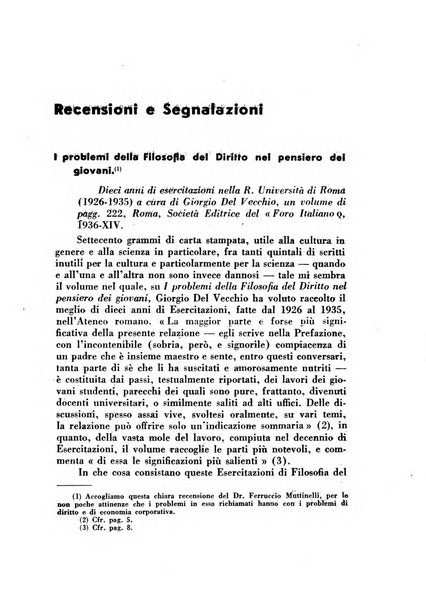 Rassegna corporativa rivista bimestrale di diritto ed economia