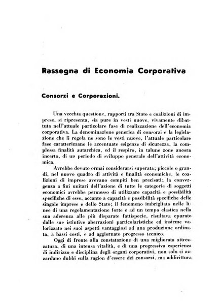 Rassegna corporativa rivista bimestrale di diritto ed economia