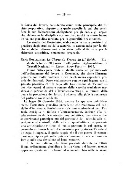 Rassegna corporativa rivista bimestrale di diritto ed economia