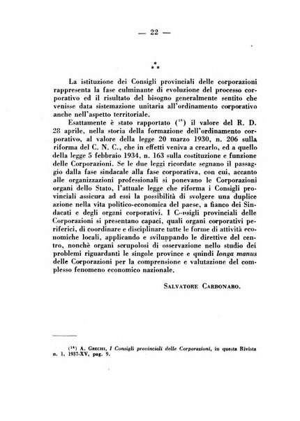 Rassegna corporativa rivista bimestrale di diritto ed economia