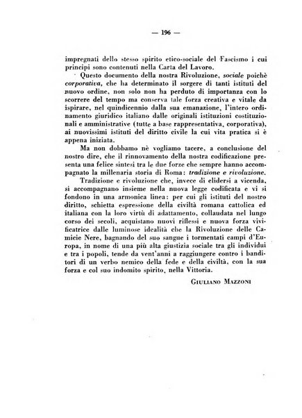 Rassegna corporativa rivista bimestrale di diritto ed economia