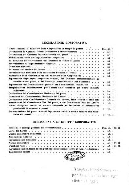 Rassegna corporativa rivista bimestrale di diritto ed economia