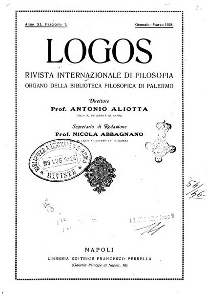 Logos rivista internazionale di filosofia