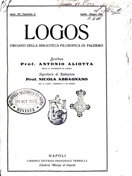 Logos rivista internazionale di filosofia