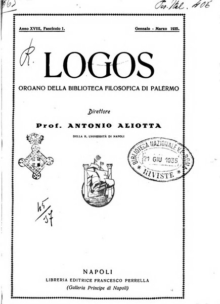 Logos rivista internazionale di filosofia