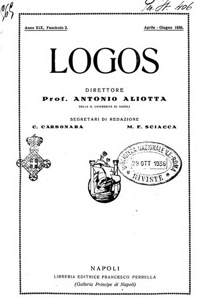 Logos rivista internazionale di filosofia