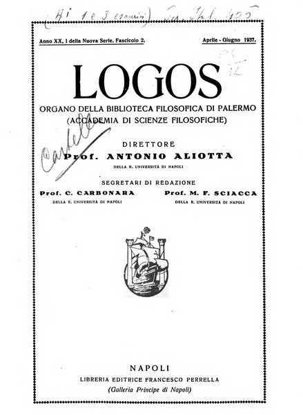 Logos rivista internazionale di filosofia