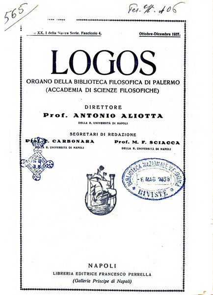 Logos rivista internazionale di filosofia