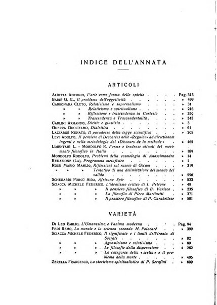 Logos rivista internazionale di filosofia