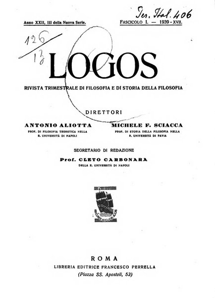 Logos rivista internazionale di filosofia