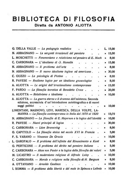 Logos rivista internazionale di filosofia