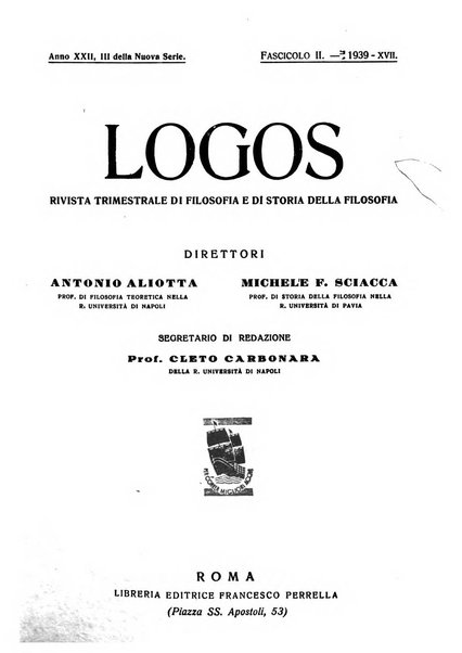 Logos rivista internazionale di filosofia