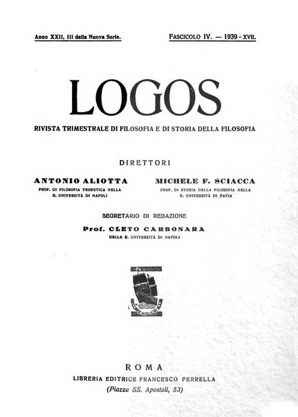 Logos rivista internazionale di filosofia