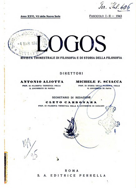 Logos rivista internazionale di filosofia