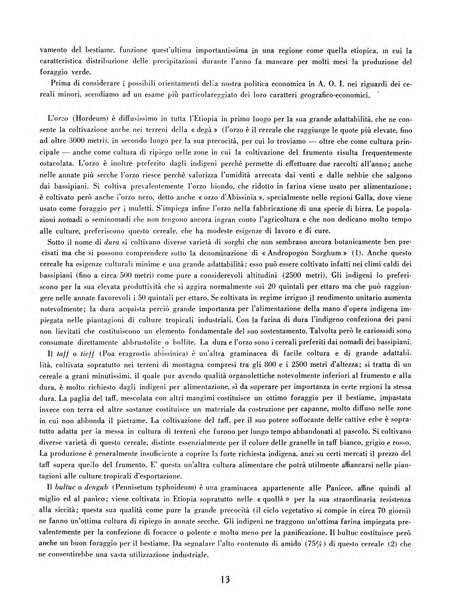 L'autarchia alimentare rassegna dei contributi alimentari dell'impero