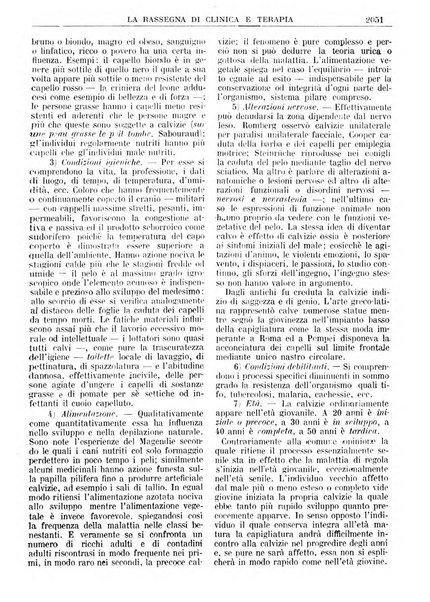 La rassegna di clinica e terapia