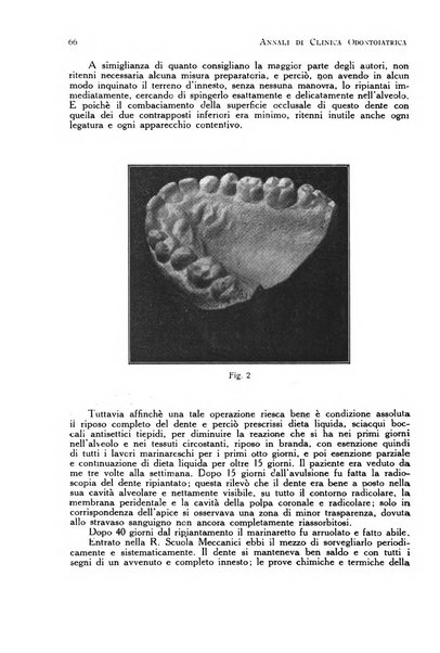 Annali di clinica odontoiatrica e dello Istituto superiore George Eastmann