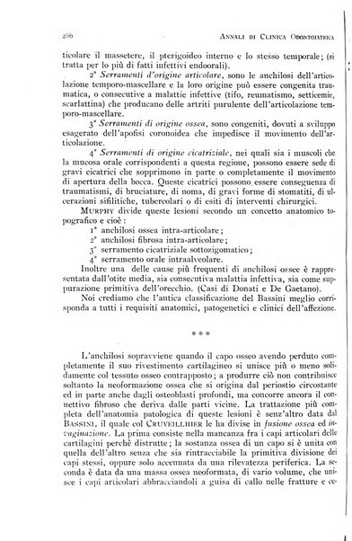 Annali di clinica odontoiatrica e dello Istituto superiore George Eastmann