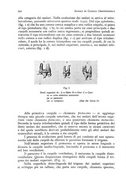 Annali di clinica odontoiatrica e dello Istituto superiore George Eastmann