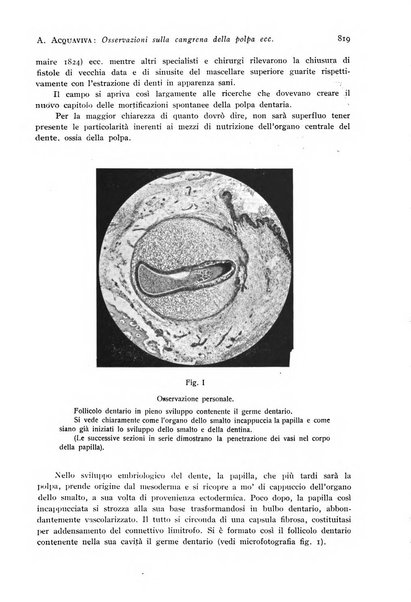 Annali di clinica odontoiatrica e dello Istituto superiore George Eastmann