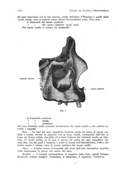 Annali di clinica odontoiatrica e dello Istituto superiore George Eastmann