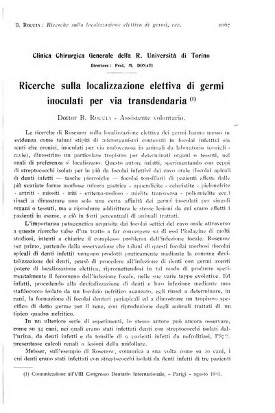 Annali di clinica odontoiatrica e dello Istituto superiore George Eastmann