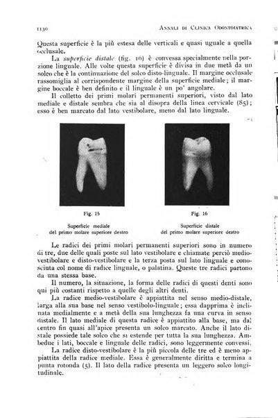 Annali di clinica odontoiatrica e dello Istituto superiore George Eastmann