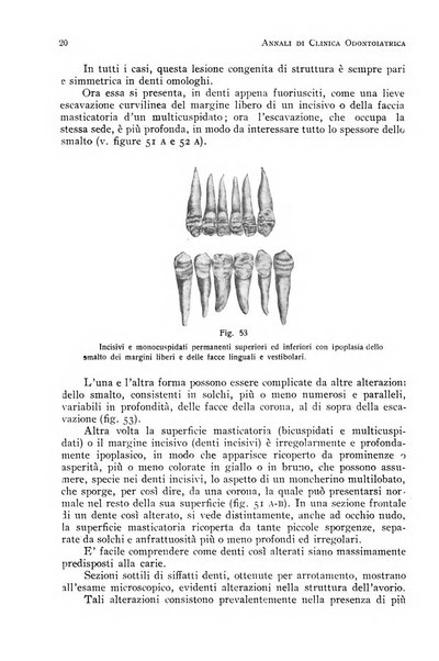 Annali di clinica odontoiatrica e dello Istituto superiore George Eastmann