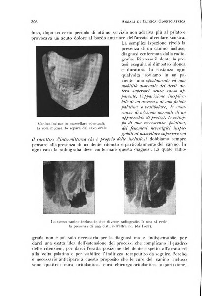 Annali di clinica odontoiatrica e dello Istituto superiore George Eastmann