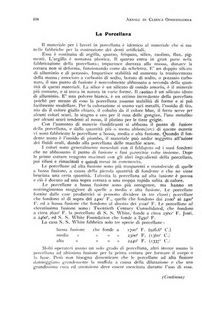 Annali di clinica odontoiatrica e dello Istituto superiore George Eastmann